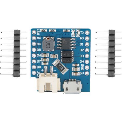 Protège-batterie D1 Mini, module chargeur boost pour batterie lithium unique, bouclier de charge optimisé (1/5)