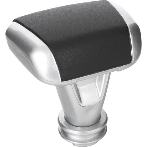 Mercedes W211 / S211 Clase E 02-09 Pomo de cambio de marchas AUTOM脕TICO PLATA + NEGRO (1/5)