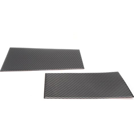 Ensemble de 2 pièces de cache-montant B en fibre de carbone, adapté aux voitures de sport Nissan 350Z de 2003 à 2009. (1/5)