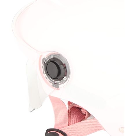 Casque de moto, protection solaire, casque modulable, toutes saisons, unisexe, rose. (1/5)