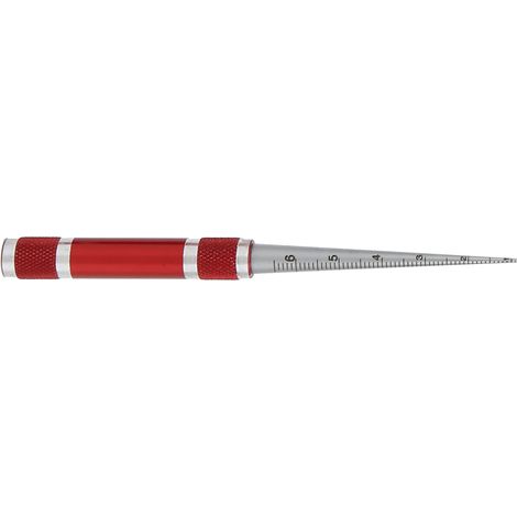 Jauge conique à trous, outil de mesure manuel de haute précision en acier inoxydable, 1-6,5/3-15/15-30/30-45 mm, 1-6,5 mm (1/5)