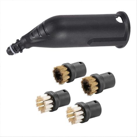 Kit de brosses pour buse vapeur Kärcher SC1 SC2 SC3 SC4 SC5 - Pièces détachées et accessoires - Buse vapeur ronde - JBMEDIA (1/4)