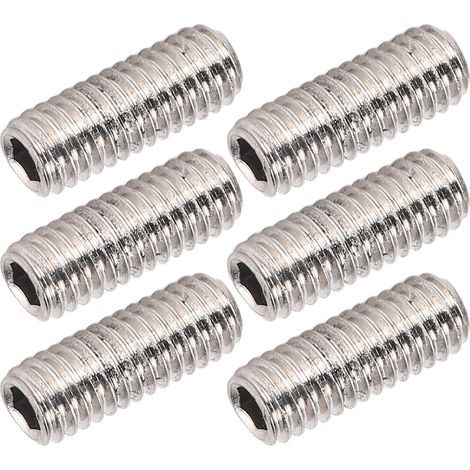 Kit d'assortiment de 50 vis sans tête en acier inoxydable A2-70, vis de fixation M3x8 (1/5)