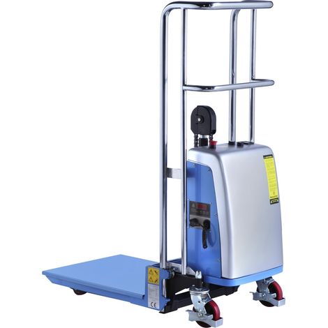 Hanselifter Plattformhochhubwagen elektrisch Tragkraft 400kg Hubhöhe 1500mm (1/5)