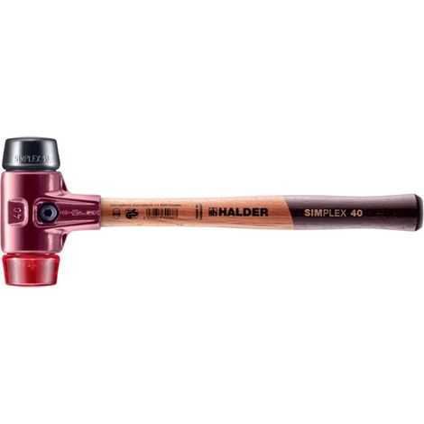Halder SIMPLEX soft-face mallet 50 comp. rubber/plast. TE SIMPLE