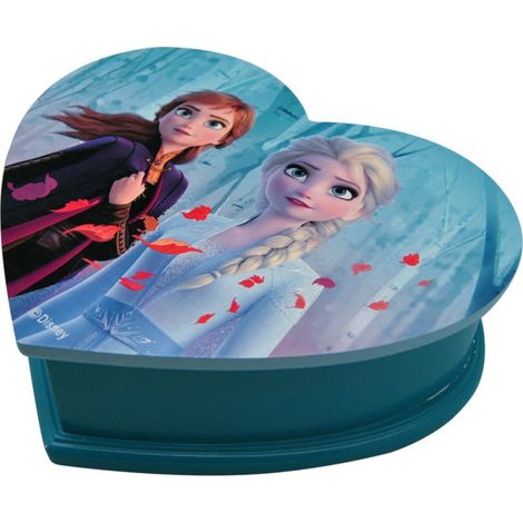 Cofanetto portagioie Cuore in legno Frozen