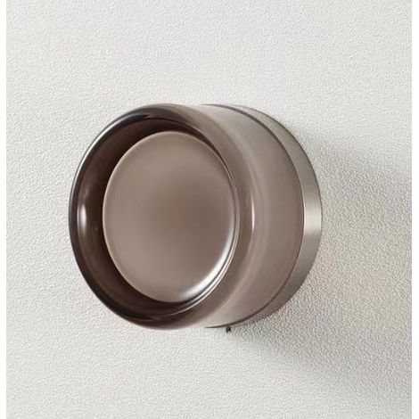 Applique Murale LED Tricolore 110V, Gris Fumé – Luminaire Design pour Tête de Lit, Chambre, Salle de Bain, Couloir, Entrée et Balcon