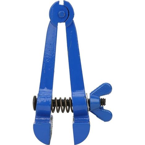 Mini étau à main en acier peint bleu multi-usages, petite pince, fournitures d'outillage (50 mm) (1/5)