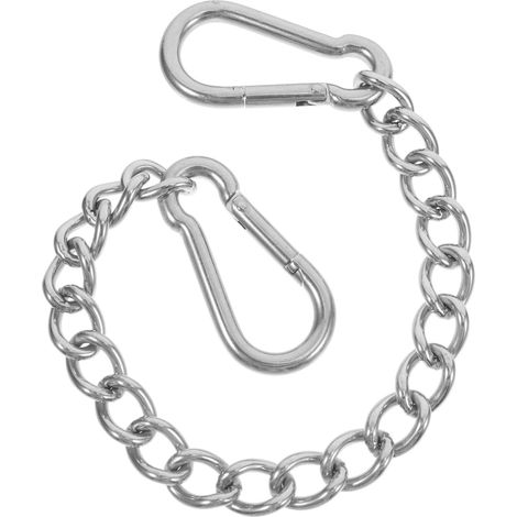 Chaîne en Acier Inoxydable 30cm X 4mm pour Hamac Extérieur (1/5)