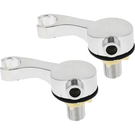 NUOBESTY Lot de 2 adaptateurs pour robinet de douche de lit, accessoires de montage pour pommeau de douche de lit. (1/5)