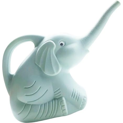 Arrosoir en forme dlphant en forme de L et dun joli bleu (1/5)
