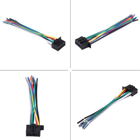 Prise de câble de faisceau de câbles stéréo d'autoradio pour Pioneer 2350 (1/5)