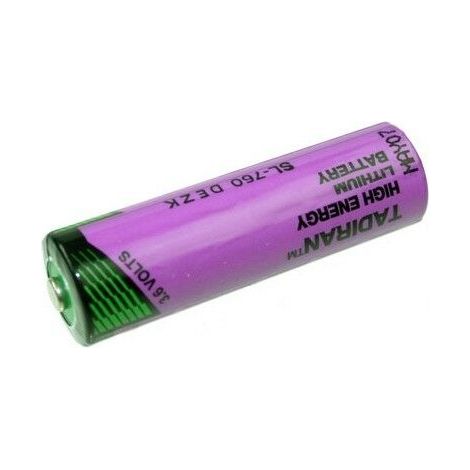 Tadiran batteria litio 3,6V 2,10 AH AA SL 760 SL760 compatibile Saft LS14500