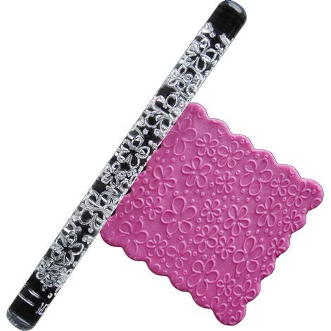 Rouleau à pâtisserie en acrylique de qualité - Rouleau à fondant pour gâteaux DIY - 10 (1/5)