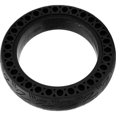 Pneu en caoutchouc 8,5 x 2,125, léger, increvable, non gonflable, compatible avec le vélo d'équilibre Ninebot 9 Nano, noir. (1/5)