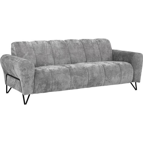 Sofá Avicava 101, Vega 13, 220x98x83cm, Tapiz, Patas: Metal (1/5)
