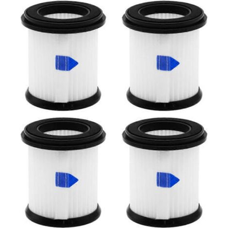 Lot de 4 filtres HEPA de rechange avec filtre à mailles pour aspirateur sans fil INSE S6T/S6P Pro/N5S