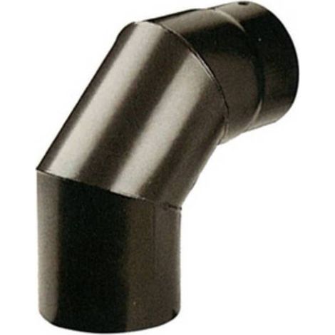 GOMITO PLUS PORCELLANATO 90 D 12 CM NERO OPACO