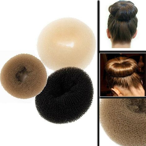 Haarknotenring für langes Haar, praktisches Haarstyling-Accessoire für Frauen und Mädchen (1/5)