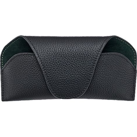 Custodia per occhiali da auto - Clip per occhiali da auto - Scatola portaoggetti - Parasole - Montatura per occhiali - Custodia per occhiali da sole - Accessori per interni auto - Nero (1/4)