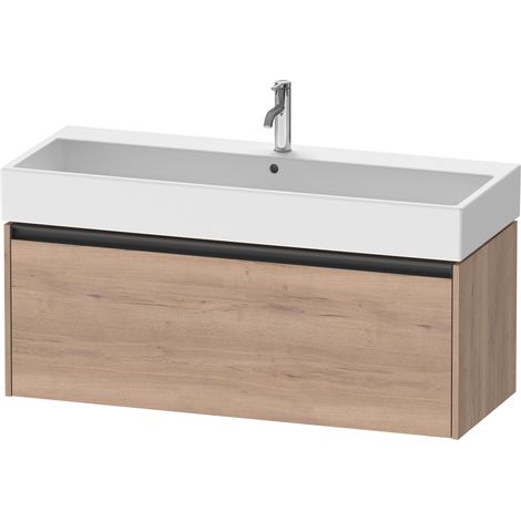 Duravit Ketho.2 Waschtischunterbau wandhängend, 1 Auszug,
