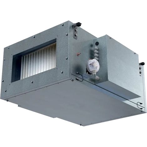 S32, elektrische Heizung 45kW, 600x300mm BL Zuluftgerät Blaubox EC ME 3000-45 L von Blauberg - 8105449