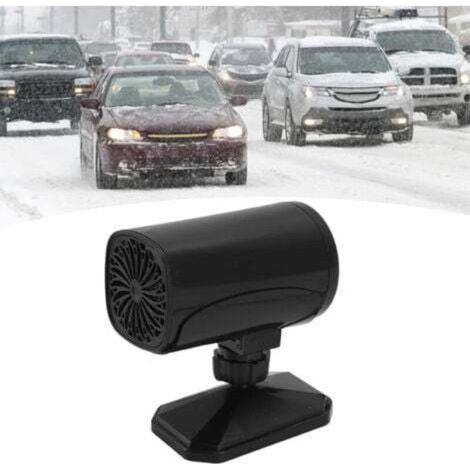 Chauffage de voiture Portable 150W, 2 Modes, chauffage et refroidissement, Rotation à 360 degrés, dégivreur, désembueur, 12V, noir (1/4)