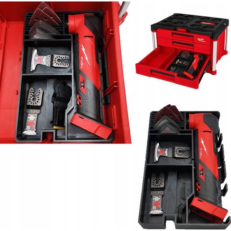 Organizador de cajones Milwaukee Packout M18, inserto para multiherramienta de combustible FMT BMT. (1/5)