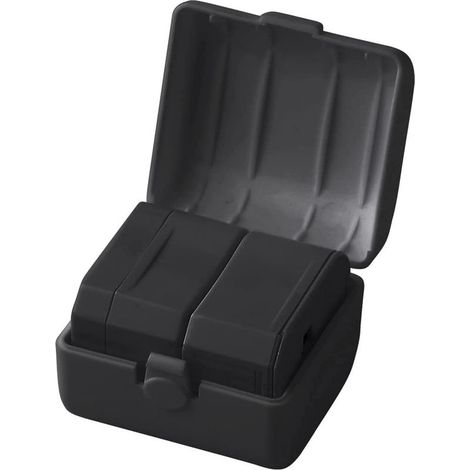 Adaptateur de Voyage – Adaptateur Prise Courant International Universel – Embouts 3 en 1 –220V (Noir) (1/4)