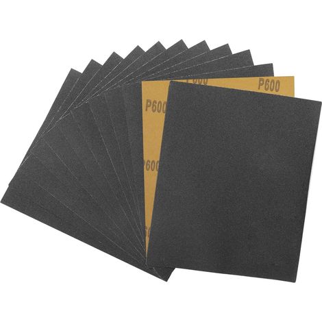 Schleifpapier 230x280mm Metall Auto Holzmöbel 600 Körnung 15 Stück (1/5)