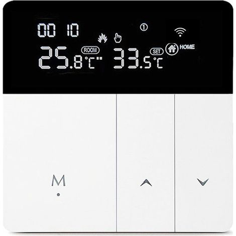 Thermostat WiFi 16A K8H16A pour Chauffage au Sol Électrique et Hydronique, Chaudière Murale – Contrôle à Distance via Application Tuya (1/5)