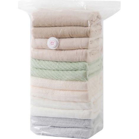Sacs de rangement sous vide sans fil pour le voyage - Compression facile pour couvertures et vêtements Idéal pour la maison, les dortoirs et les chambres. Dimensions : 50 x 70 x 30 cm. (1/4)