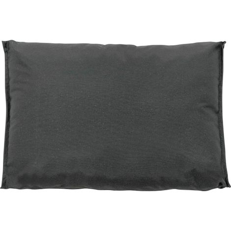 Coussin Loneta ECO 60 x 43 cm - MADISON Série Palette - Noir (1/2)