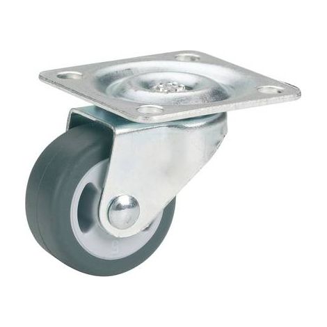 dörner + helmer 790320 Roulette pivotante Diamètre de la roue: 30 mm Capacité de charge (max.): 20 kg 1 pc(s) A310152 (1/2)