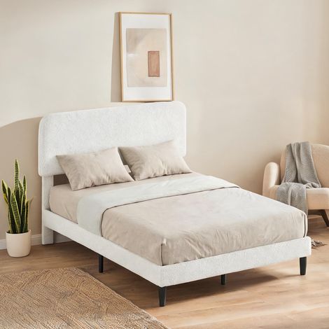 Canapé convertible blanc 195 x 151 x 118 cm (1/5)