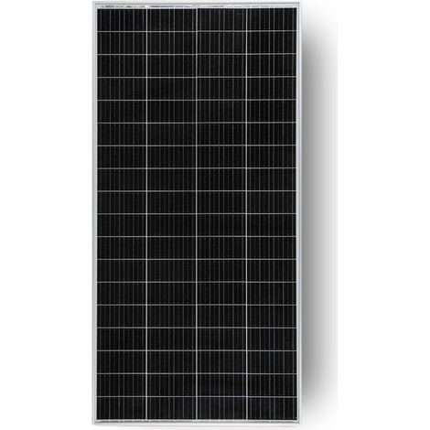 200W Panneau Solaire Photovoltaique Monocristallin pour Batteries 12V et 24V - Demi-Cellules à très Haute Performance PERC 9BB 166 x 75 - Tension 42V (1/2)