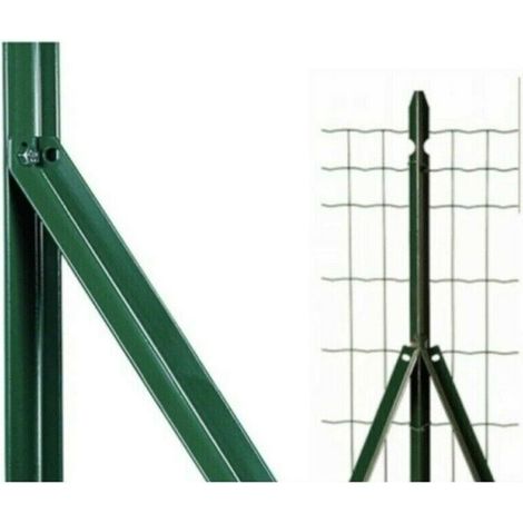 SAETTE PER PALETTI RECINZIONI RETE METALLICA SAETTA h150cm VERDE (1/4)
