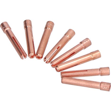 Lot de 20 pinces TIG, orifice de 1,6 mm, électrodes en tungstène pour torche de soudage QQ150, accessoires WP-9F (1/5)