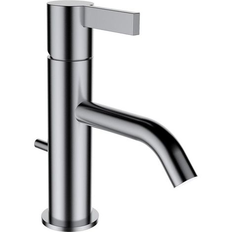 Mitigeur lavabo KARTELL avec robinet de vidange en acier inoxydable LAUFEN PVD