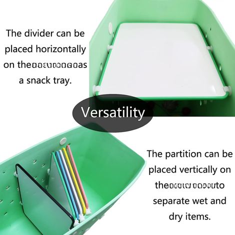 Plateau de séparation pour sacs Bogg, accessoires pour sacs Bogg facilitant l'organisation, organisateur de sacs de plage en plastique