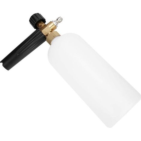 Juego de pulverizadores de espuma, Accesorios para limpieza de coches, Lavado de coches, Compatibilidad universal, Capacidad de 1 litro, Negro (1/5)