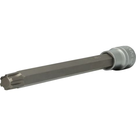 BRILLIANT TOOLS  1/2" Vaso  de punta  RIBE de  200 mm  de largo  M12 -  BT022754 (1/4)