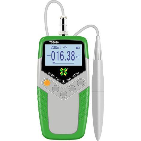 Handheld Digital Gaeter High Precision Meter TD8620 Gaussmeter Fluxmeter Surface Magnetic Field Tester with Probe (1/5)