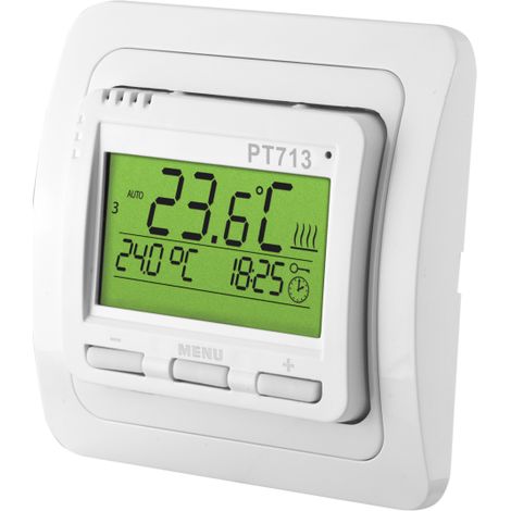 Elektrobock PT713 Digitaler Raumthermostat für Fussbodenheizung (1/2)
