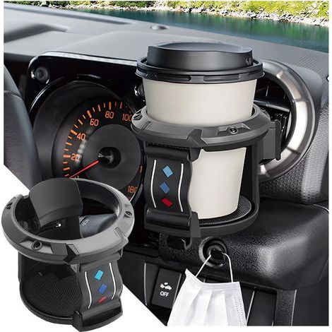 Porte-Gobelets De Voiture, Porte-Gobelet De Ventilation De Voiture, Universel Réglable Tasse Boisson Porte-Gobelet pour Voiture, pour Tasse à Café (1/5)