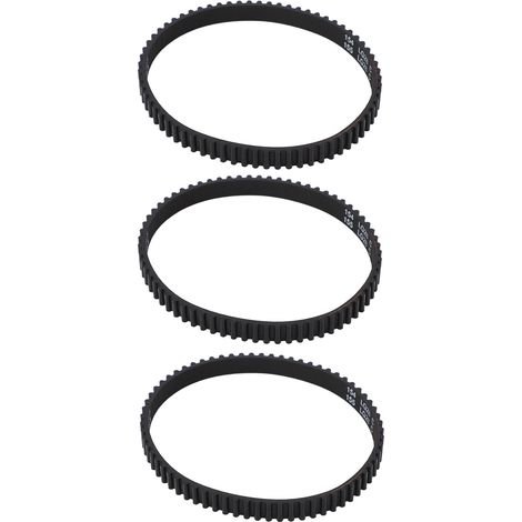 Lot de 3 courroies de rechange standard en caoutchouc pour aspirateur Bissell ProHeat 2X (1/5)