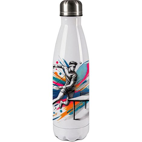 Bouteille isotherme en inox pingpong 500 ml