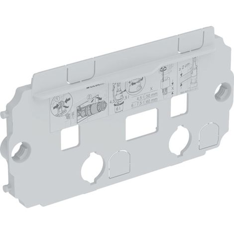 Plaque de protection Geberit pour plaque de fermeture Omega à fleur de paroi - GEBERIT 243.302.00.1