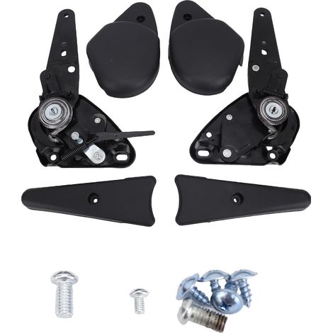 Maniglia di regolazione dell'inclinazione del seggiolino auto, leva da 0 a 150 gradi, lato destro, cerniera del seggiolino auto, acciaio laminato a freddo per impieghi gravosi (1/5)