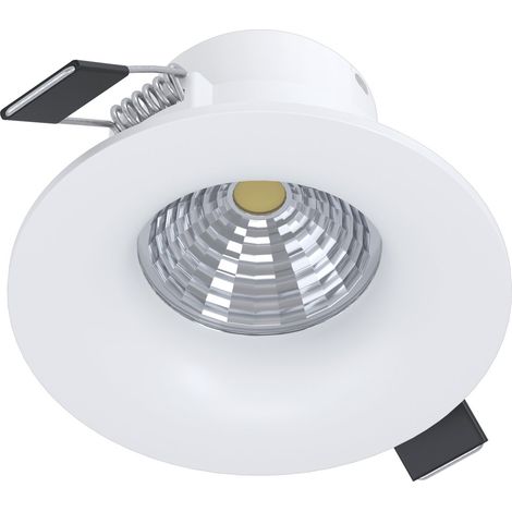 Faretto Incasso Moderno Saliceto Alluminio Bianco Led 6W 580Lm Ip20 (1/4)
